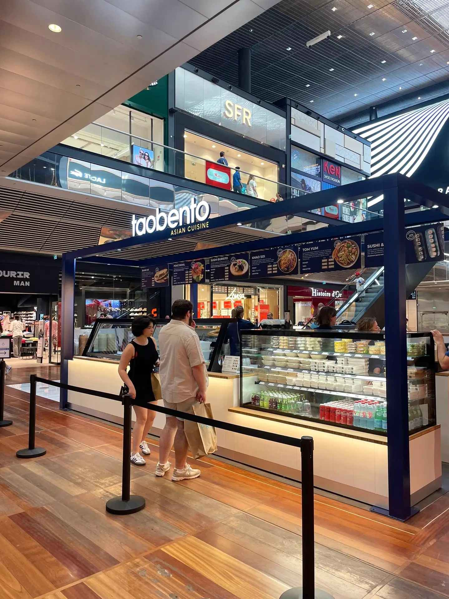 taobento au centre commerciale Euralille