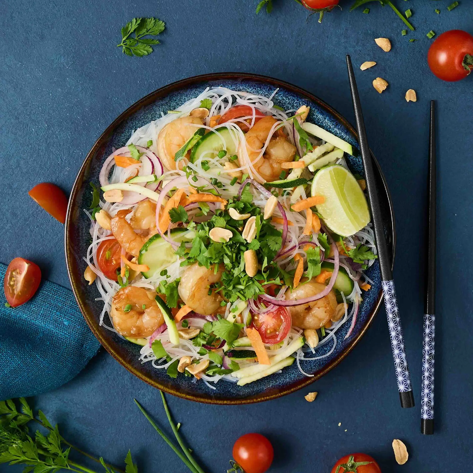 salade yam woon sen