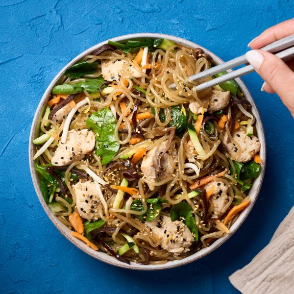 Japchae poulet