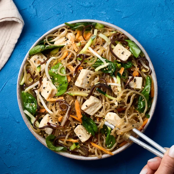 Japchae tofu