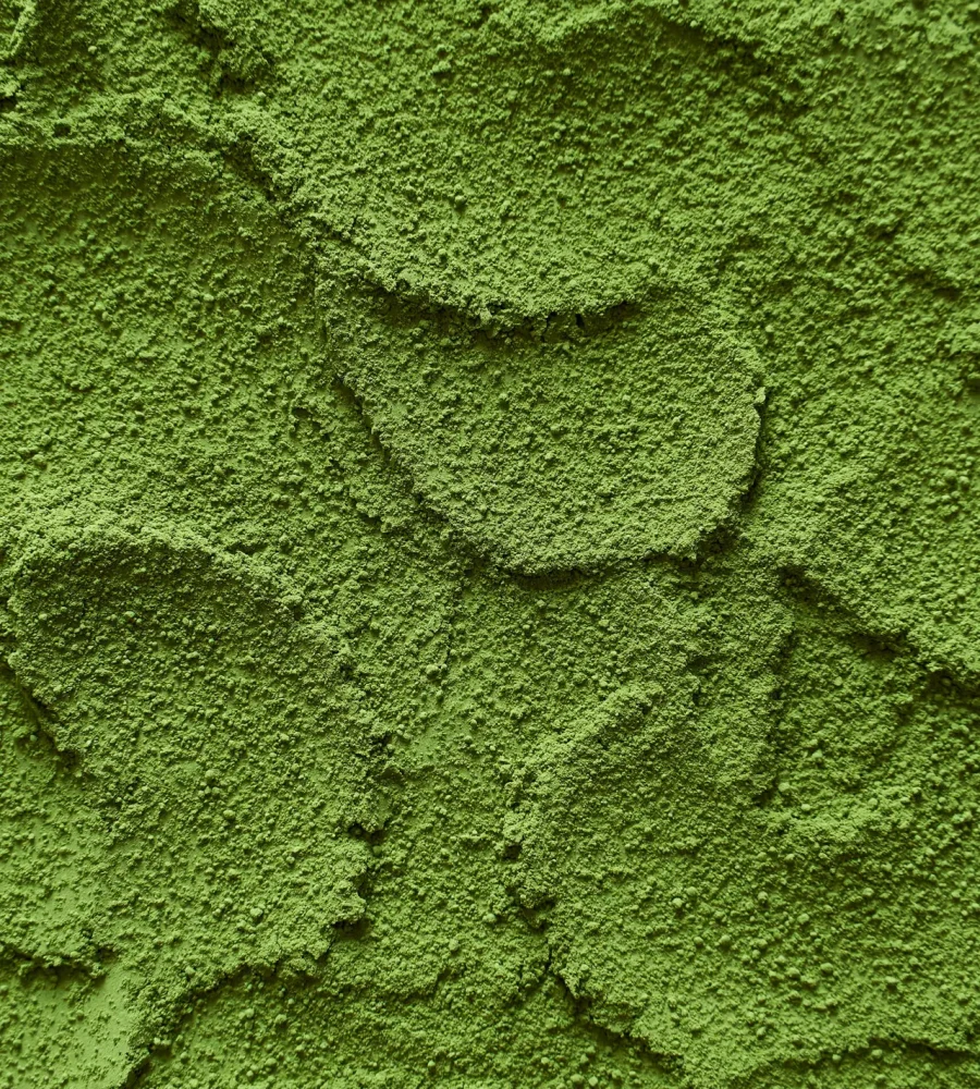 match powder close-up